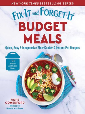 cover image of Fix-It and Forget-It Budget Meals